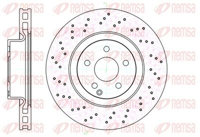 Brake Disc REMSA 61032.10