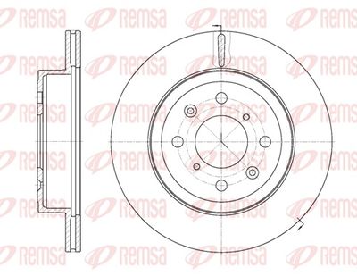 Brake Disc REMSA 61038.10