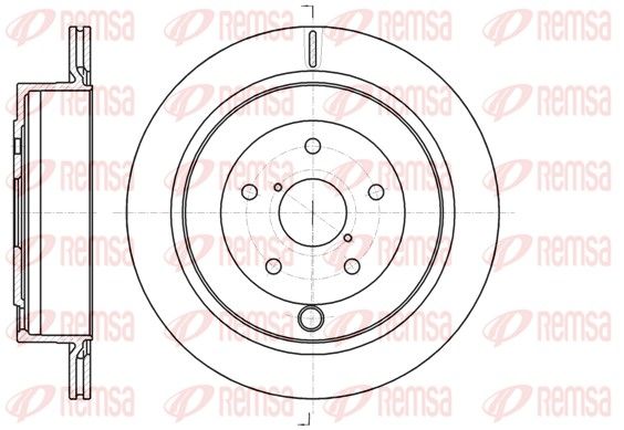 REMSA 61042.10 Brake Disc