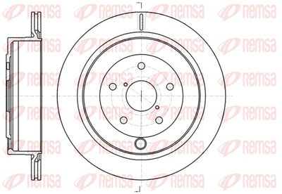 Brake Disc REMSA 61042.10