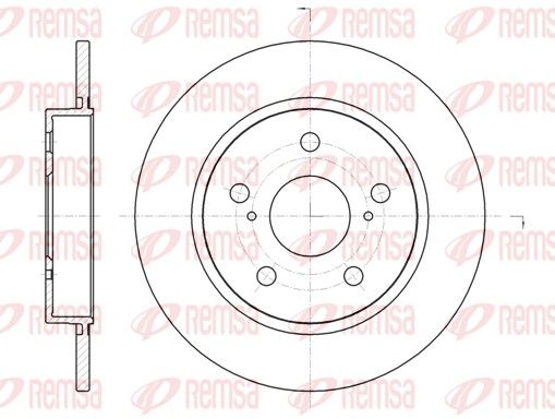 REMSA 61044.00 Brake Disc