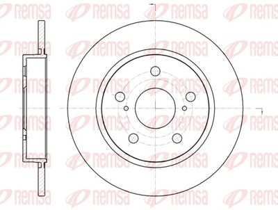 Brake Disc REMSA 61044.00