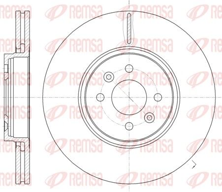 REMSA 61049.10 Brake Disc