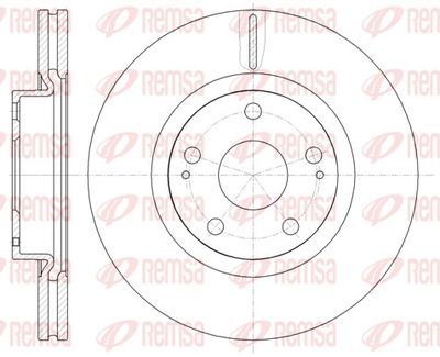Brake Disc REMSA 61050.10