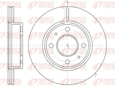 Brake Disc REMSA 6105.10