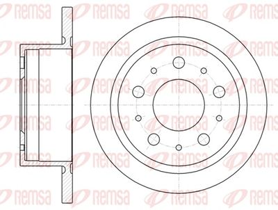 Brake Disc REMSA 61057.00