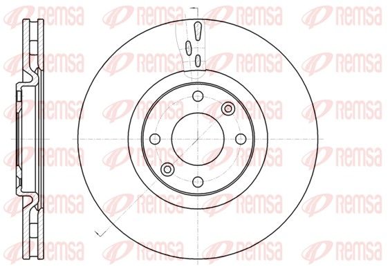 REMSA 61059.10 Brake Disc