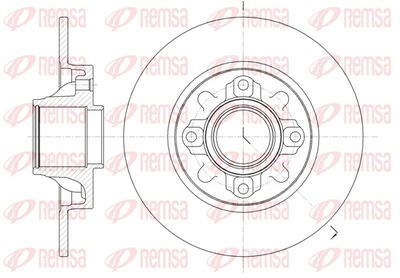 Brake Disc REMSA 61060.00