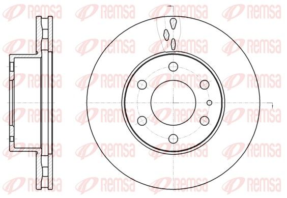 REMSA 61062.10 Brake Disc