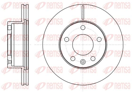 REMSA 61063.10 Brake Disc