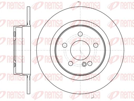 REMSA 61070.00 Brake Disc
