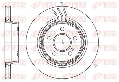 Brake Disc REMSA 61071.10