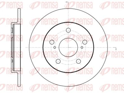 Brake Disc REMSA 61074.00