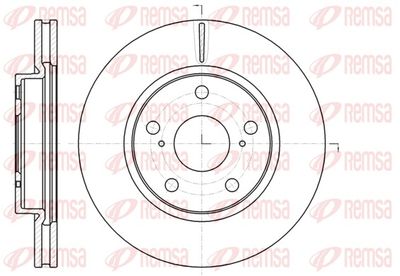 Brake Disc REMSA 61077.10