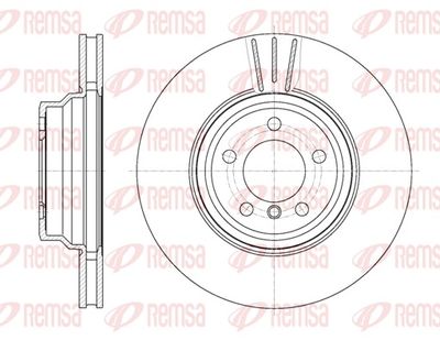 Brake Disc REMSA 61078.10