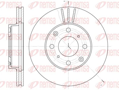 REMSA 6108.10 Brake Disc