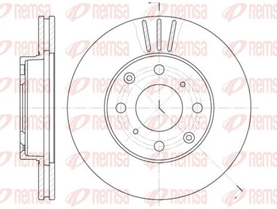 Brake Disc REMSA 6108.10