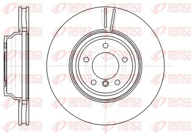 Brake Disc REMSA 61080.10
