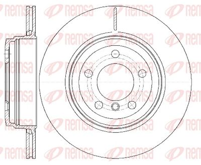 Brake Disc REMSA 61082.10