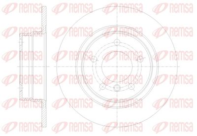 Brake Disc REMSA 61084.00