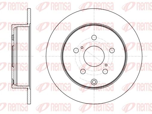 REMSA 61088.00 Brake Disc