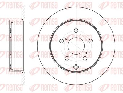 Brake Disc REMSA 61088.00