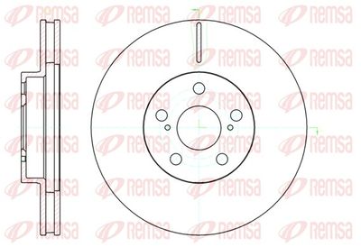 Brake Disc REMSA 61093.10