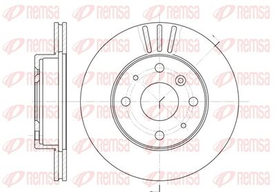 Brake Disc REMSA 61095.10
