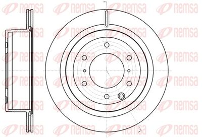 Brake Disc REMSA 61099.10