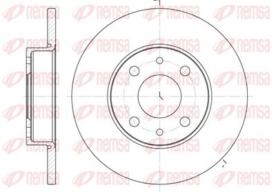 Brake Disc REMSA 6110.01