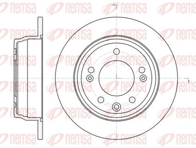 Brake Disc REMSA 61105.00