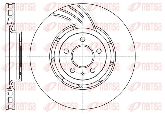 REMSA 61111.10 Brake Disc