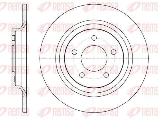REMSA 61113.00 Brake Disc