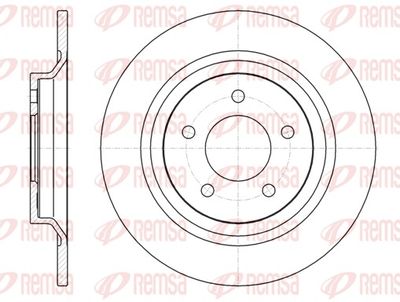 Brake Disc REMSA 61113.00