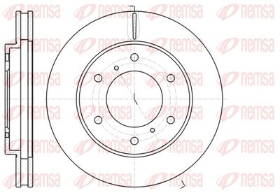 Brake Disc REMSA 61118.10