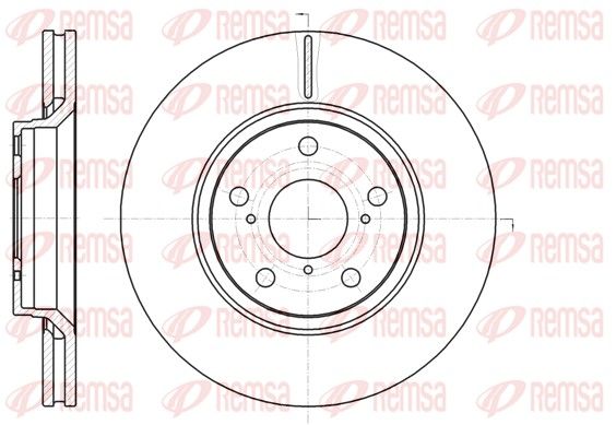 REMSA 61121.10 Brake Disc