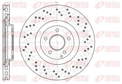 Brake Disc REMSA 61124.10