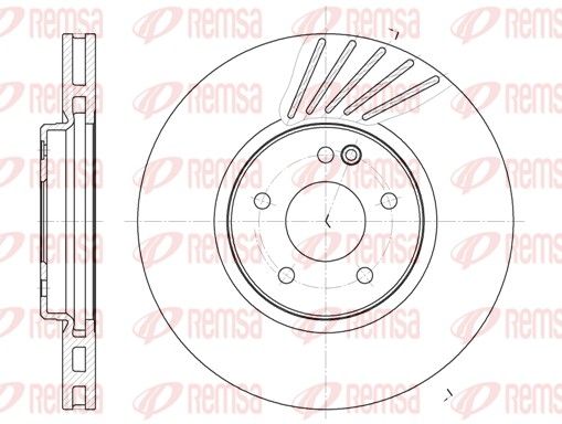REMSA 61127.10 Brake Disc