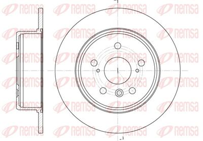 Brake Disc REMSA 61128.00