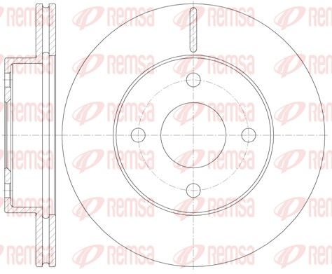 REMSA 61131.10 Brake Disc