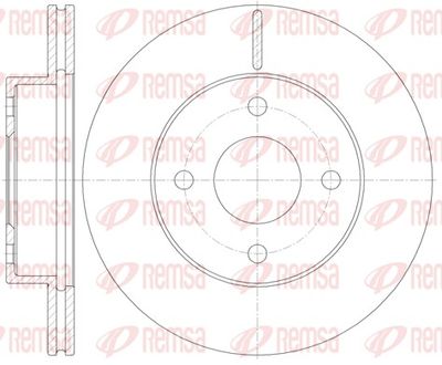 Brake Disc REMSA 61131.10