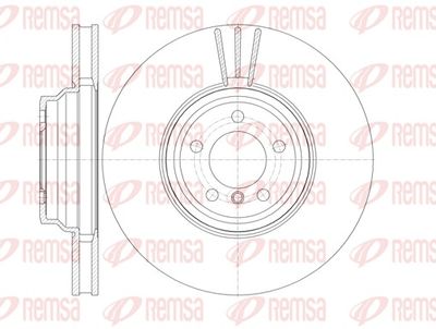 Brake Disc REMSA 61132.10