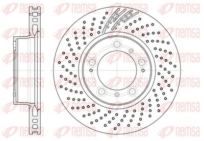 Brake Disc REMSA 61133.10