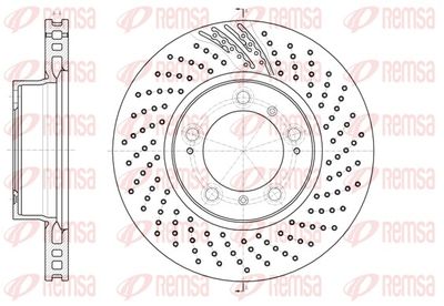 Brake Disc REMSA 61133.11