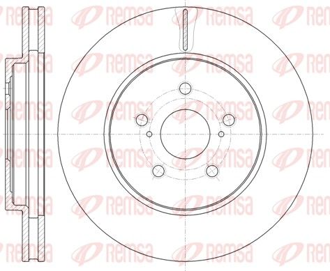 REMSA 61136.10 Brake Disc