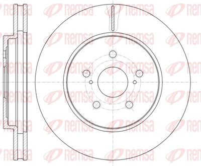 Brake Disc REMSA 61136.10