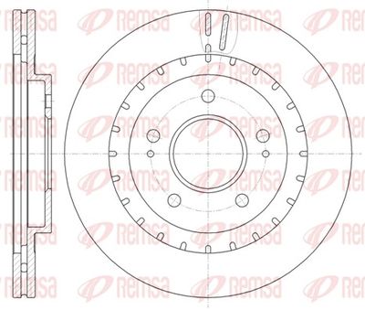 Brake Disc REMSA 61137.10
