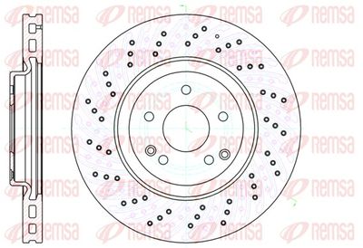 Brake Disc REMSA 61138.10