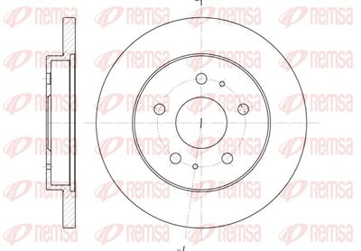Brake Disc REMSA 61143.00