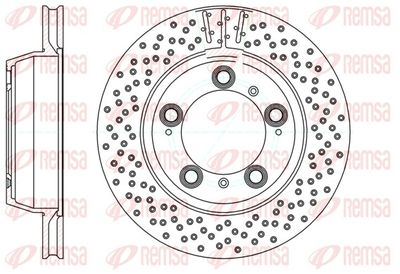 Brake Disc REMSA 61146.10